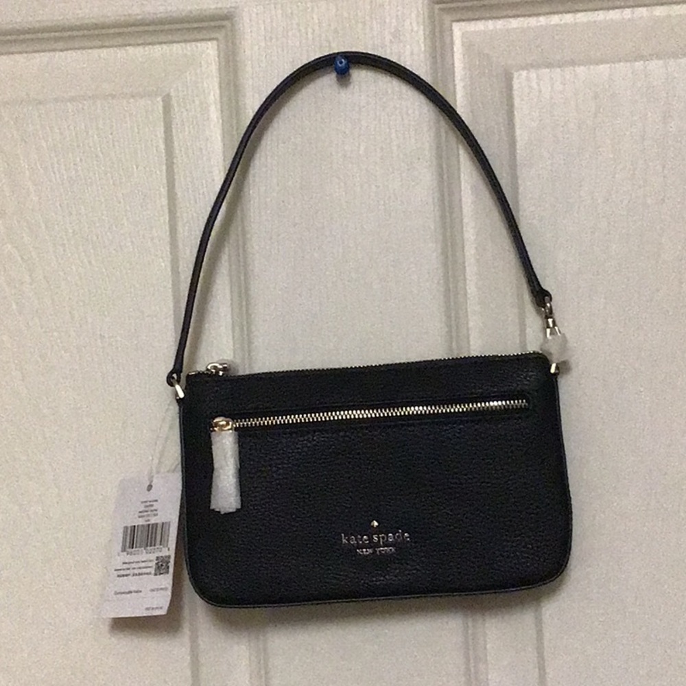 Kate spade, black pocketbook